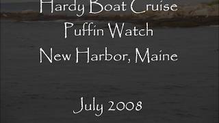 preview picture of video 'Hardy Boat Cruise Puffin Watch Tour New Harbor Pemaquid, Maine'