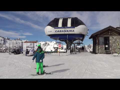 Risalita integrale seggiovia Leitner "Cabanaira" - Limone Piemonte (CN) / Chairlift / Sessellift