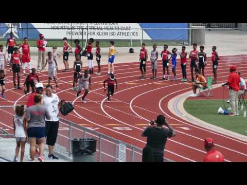 2017 NORTHWEST FLYERS TRACK MEET - 11-12 YR BOYS 100 METER H1