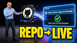 GitHub Repo to Live Vercel Site in One Session
