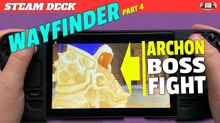 Wayfinder on Steam Deck Is it Playable - Archon Commander Boss Fight