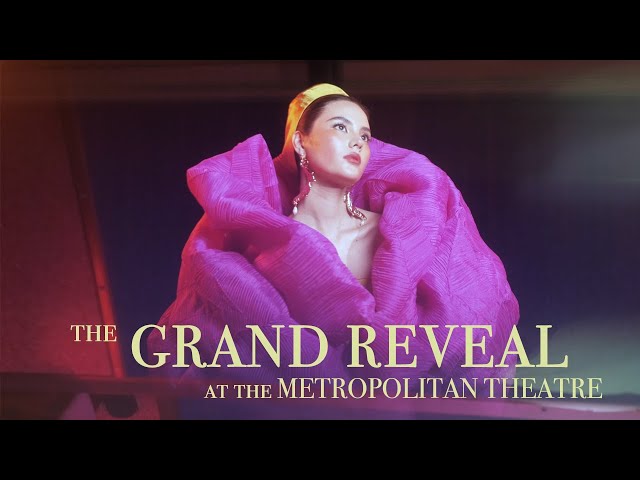 WATCH: Catriona Gray takes us inside restored Metropolitan Theater