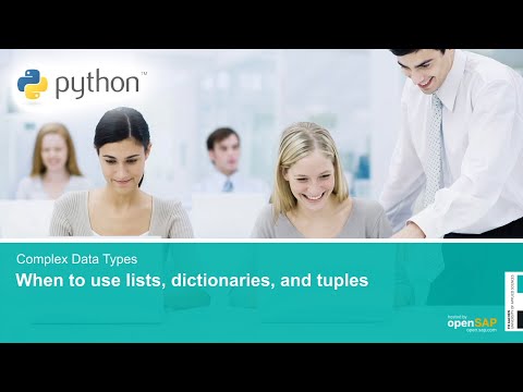 When to use lists, dictionaries, and tuples