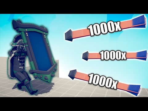ORC KING MIRROR SHIELD vs 1000x OVERPOWERED UNITS - TABS | Totally Accurate Battle Simulator 2023