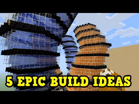 5 EPIC Building Ideas for Minecraft Xbox One / PS4