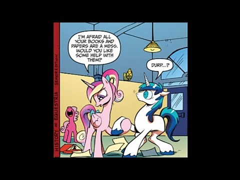 Shining armor and cadence Love story MLP (comic) part-1