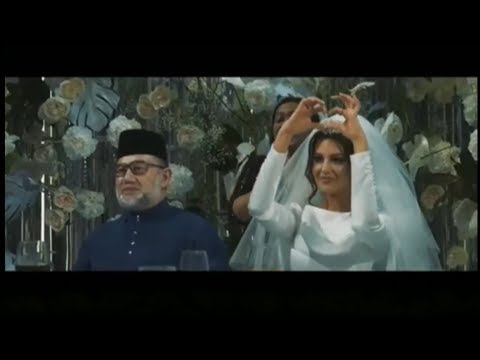 [video] Perkahwinan Sultan Muhammad V & Oksana Voevodina