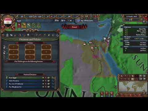 EU4 - The Latest of the Longest: How to form Coptic Egypt