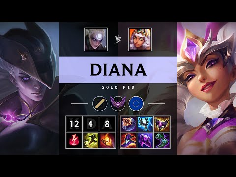 Diana Mid vs Qiyana - EUW Master Patch 25.11