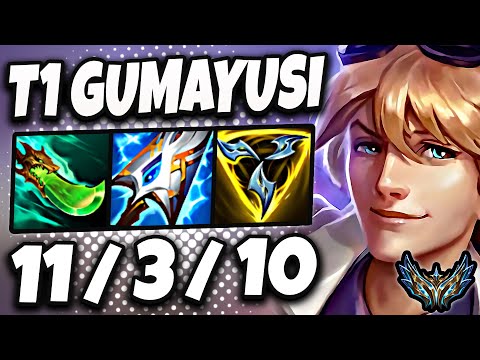 T1 Gumayusi Ezreal vs Corki [ ADC ] Korea Challenger Patch 25.18