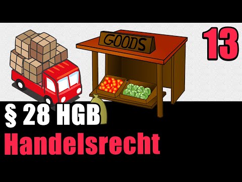 § 28 HGB - Haftung bei Eintritt in Geschäft eines Einzelkaufmanns - Handelsrecht 13