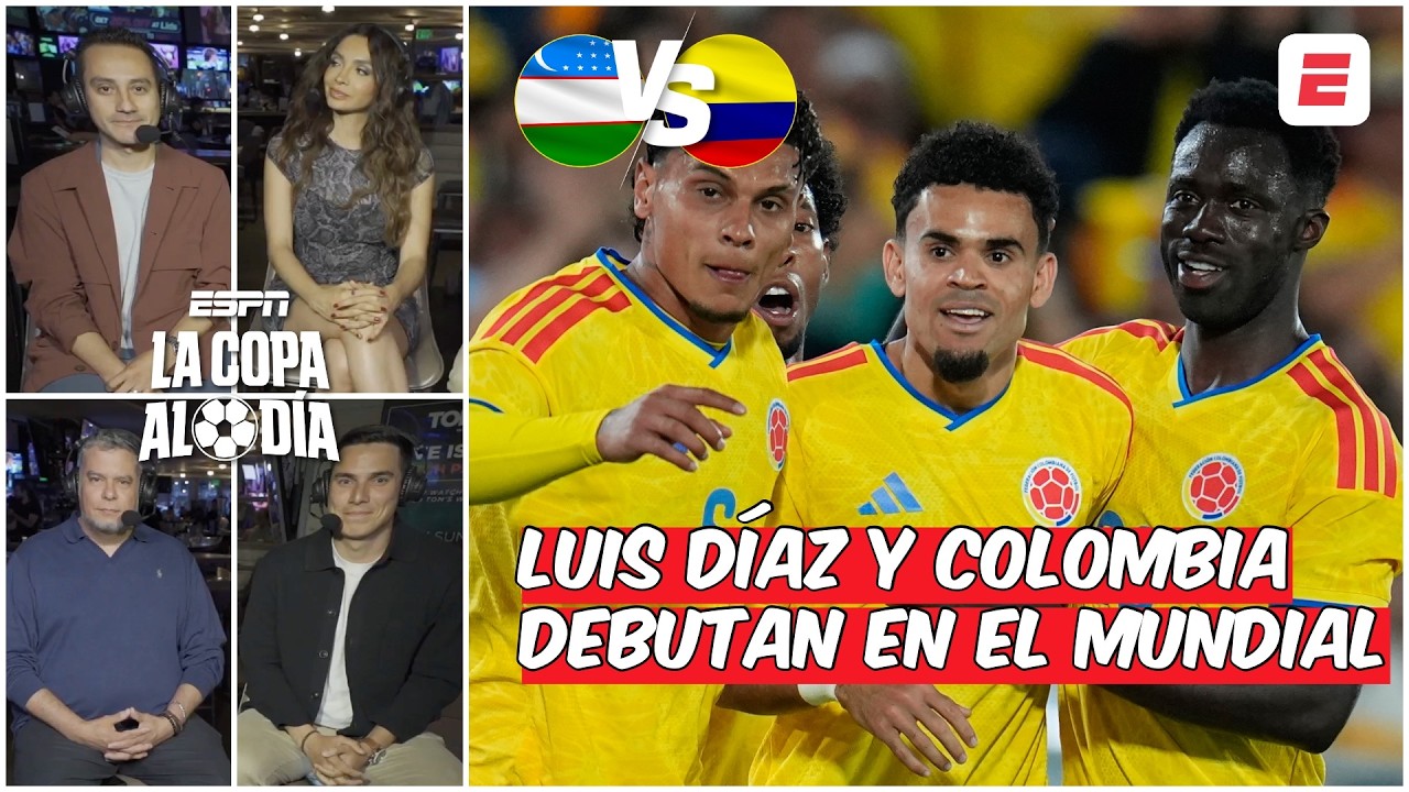 Luis Díaz y James Rodríguez TIENEN que SER TITULARES con COLOMBIA ante Uzbekistán | La Copa al Día