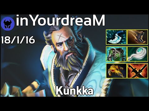 inYourdreaM [TNC.Tgr] plays Kunkka!!! Dota 2 7.20