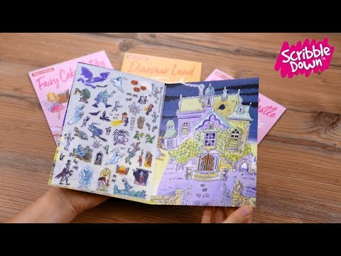 Перевідні наклейки Scribble Down Привиди (SD/13)