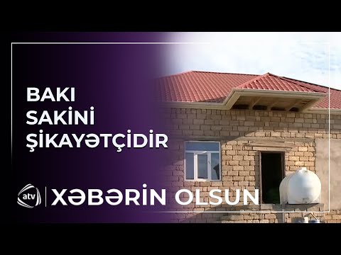 İşıq və su olmadığından evimi tikib bitirə bilmir 