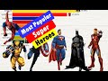 Most Popular Super Heroes 1980 2020 Updated Cyber Data