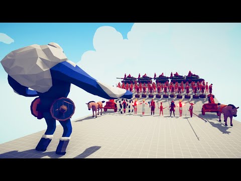 ICE GIANT vs LEGACY UNIT | Totally Accurate Battle simulator TABS