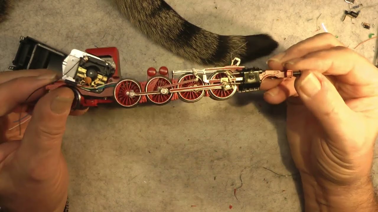 Wolfgangs Märklin Modellbahn -Märklin BR 41 wird Digital mit Pufferspeicher