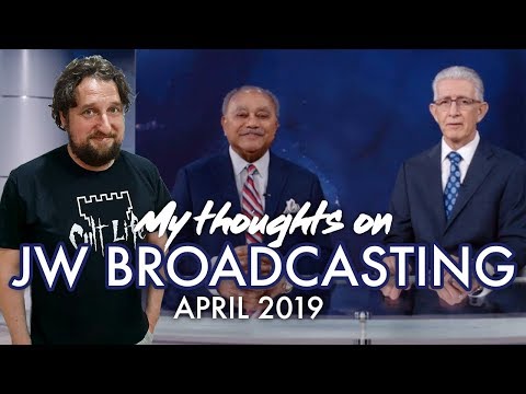 My thoughts on JW Broadcasting - April 2019 (with Samuel Herd and Izak Marais)