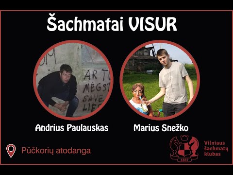 Šachmatai VISUR #1: Paulauskas-Snežko (prie Nausėdos)
