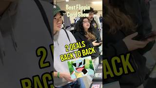 Back to back easy deals at the Best Flippin Card Show! #Pokemon #cardshow #pov #wartortle #discover