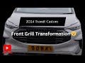 2024 Transit custom Front grill transformation