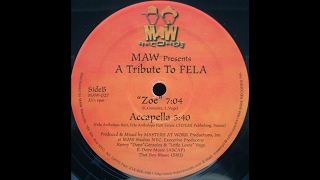 MAW Presents A Tribute To Fela - MAW Expensive "Zoe"