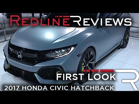 2017 Honda Civic Hatchback – Redline: First Look – 2016 New York Auto Show