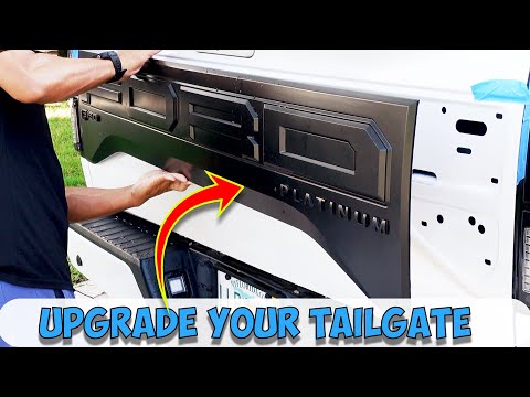 EASY F-150 Raptor Style Tailgate Applique Upgrade