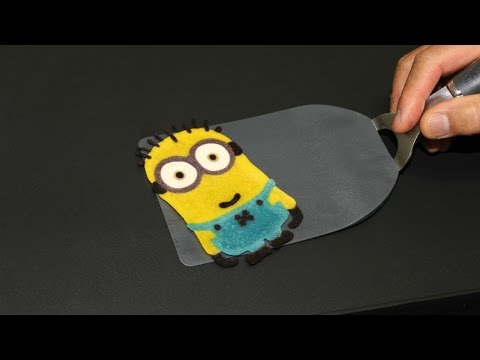 Pancake Art - Minion (Minions, Despicable Me Prequel) by Tiger Tomato Video