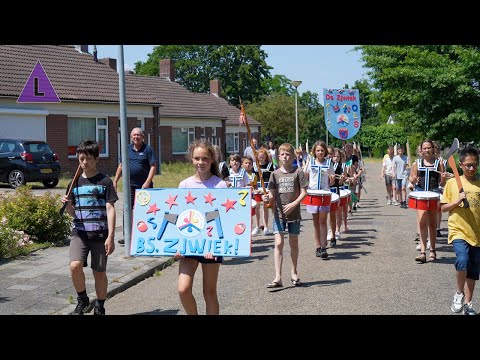 BS de Zjwiek oefent voor het Kinjer OLS