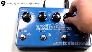 Video thumbnail for TC Electronic Flashback X4 Delay by Prymaxe