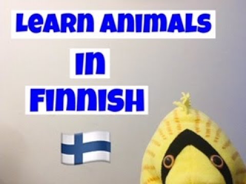 Language 4 Kidz: Learning Animals in Finnish
