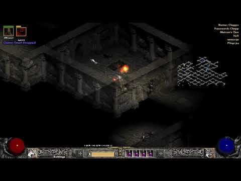 Project Diablo 2 Fury druid run on ubers