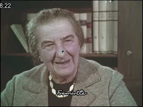 Golda Meir | Israel | Palestinian Passport | Palestine | Middle East | British Mandate | 1970