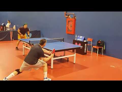 Table Tennis Highlights with Curl P4V (1mm) on Donic DefPlay Senso V3 -