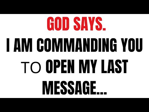 I AM COMMANDING YOU ΤΟ OPEN MY LAST MESSAGE SOMEONE IS MAKING A... Angel messages #godswordtoyou