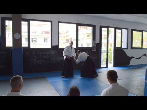 Sensei Paul Derrick, Athens 2018 - Irimi Nage