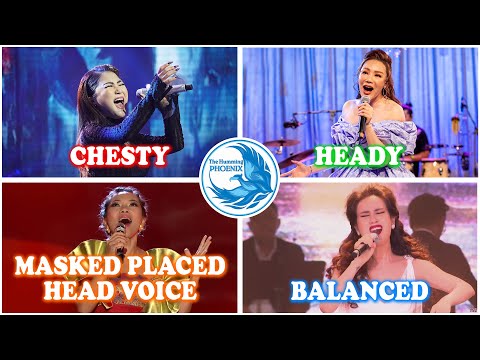 Sự khác biệt giữa Chesty/Balanced/Heady/Mask placed Head voice - Ca sĩ Việt Nam (Engsub)