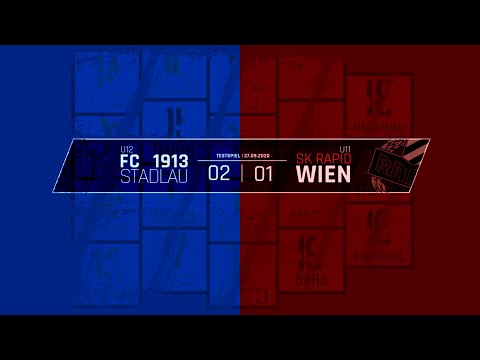 FC Stadlau U12 - SK Rapid Wien U11 / 27.09.2020 / 2-1