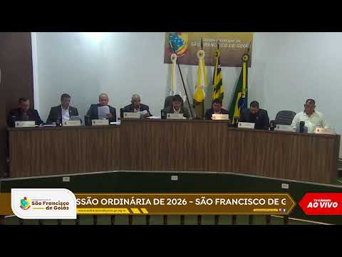 37ª SESSÃO ORDINÁRIA DE 2025 - SÃO FRANCISCO DE GOIÁS
