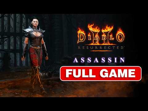 Diablo 2 Resurrected - Assassin Walkthrough - FULL GAME (Normal Difficulty, No Commentary Gameplay)