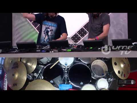 Bingo Players Live at ULTRA MIAMI with David the EDM Drummer