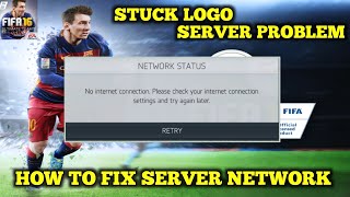 FIFA 16 Mobile | Server Network Problem | Stuck Logo | Configh Fix Server | FIFA 16 Offline