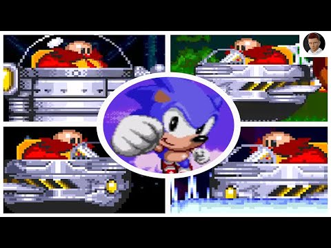Sonic 2 Advanced Edit (Sonic Rom Hack) All Bosses + Ending (NO DAMAGE)