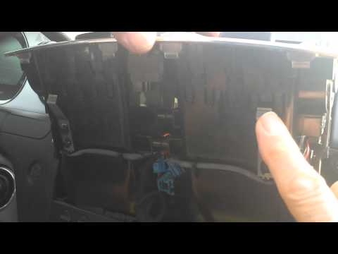 How to Remove Radio CD Player from Mercedes C Class 2008 for Repair