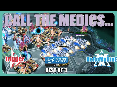 ...BUT NOT FOR ME - HeRoMaRinE (T) vs. trigger (P) - IEM Katowice 2024 Group A | StarCraft 2