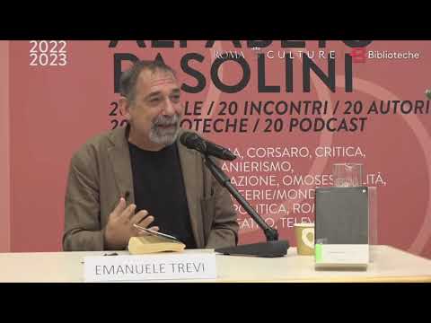 Alfabeto Pasolini. Petrolio con Emanuele Trevi