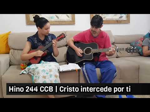 Hino 244 CCB | Cavaquinho X Violão | Tocando com o esposo 😍