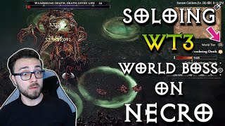 So I Killed a Nightmare World Boss in 6 Minutes... On the Necromancer | Diablo 4